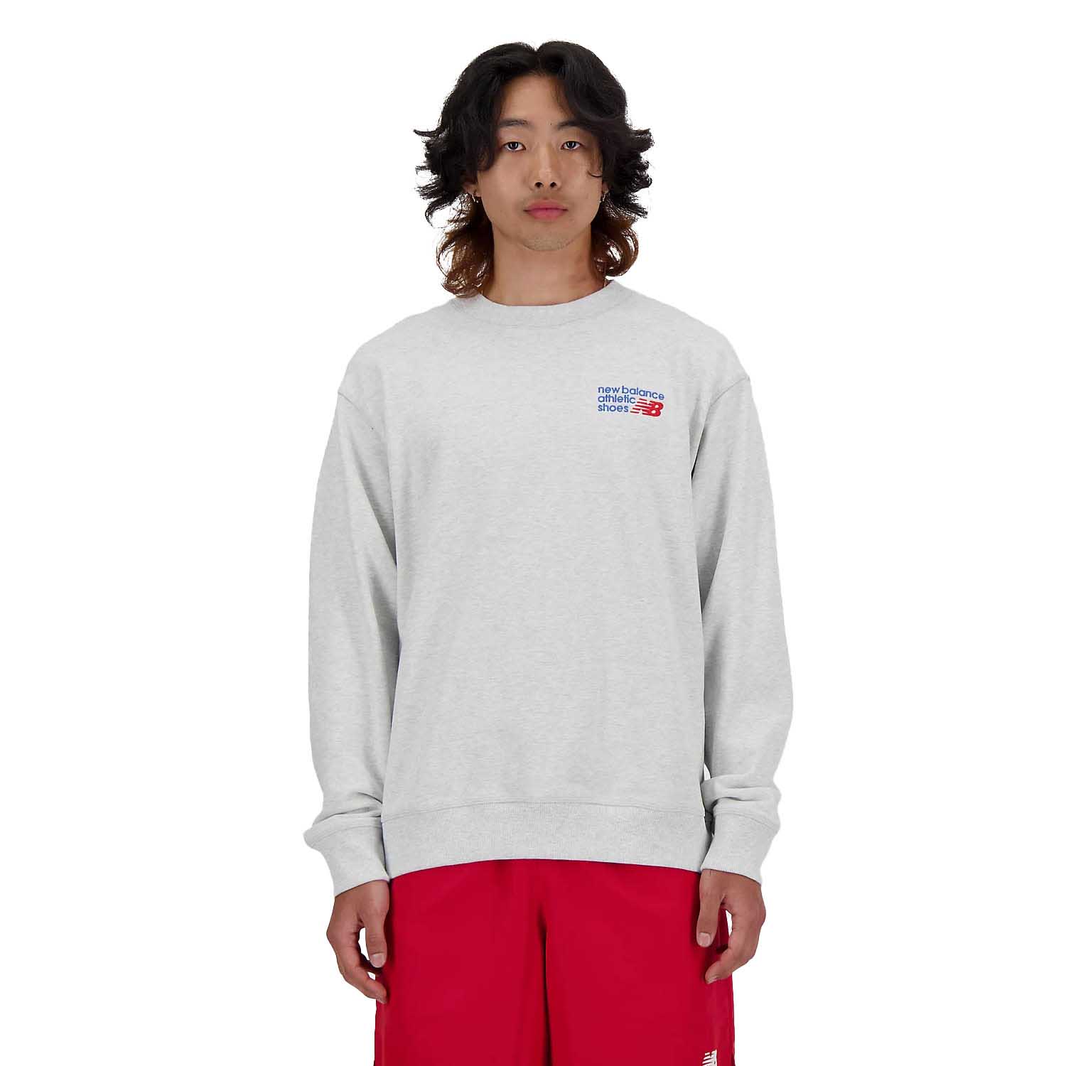 New Balance Athletics Relaxed Premium Logo Crew